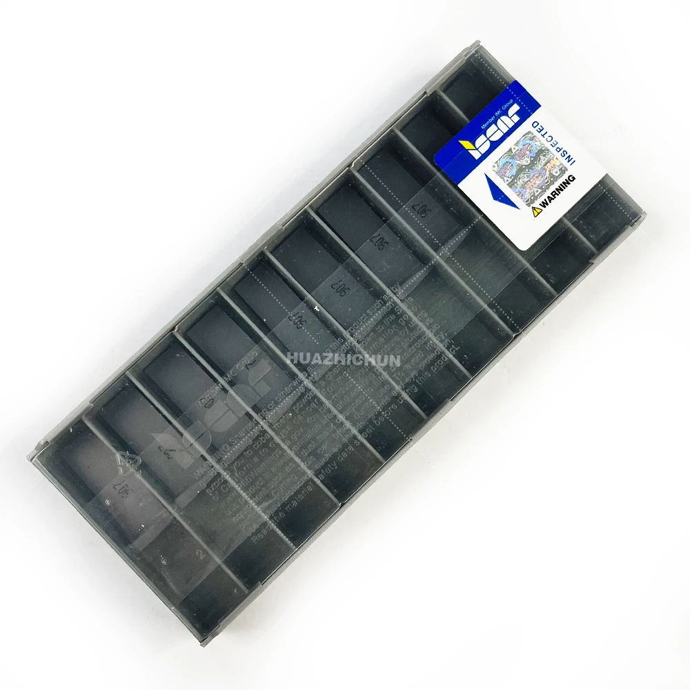 HUAZHICHUN 10pcs LPGIR 12-8.5-3T5PR IC907 คาร์ไบด์แทรกโลหะภายนอกเครื่องมือตัด CNC เครื่องมือ