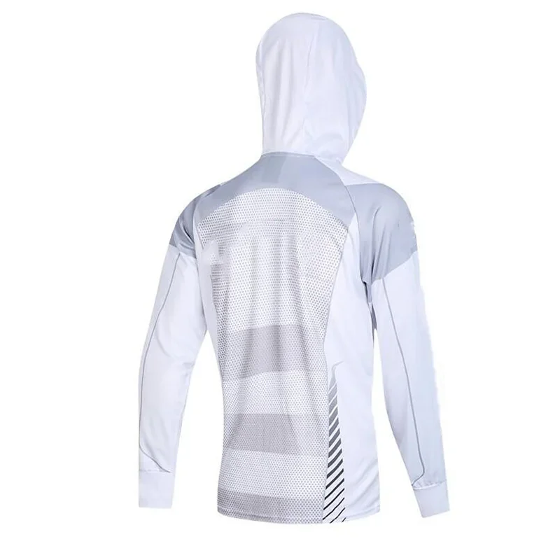 2024 High-Quality Long Sleeve Fishing Clothing Anti-UV Comfortable Printing Spring Men's Sublimation Hoodie Fishing Jerseys