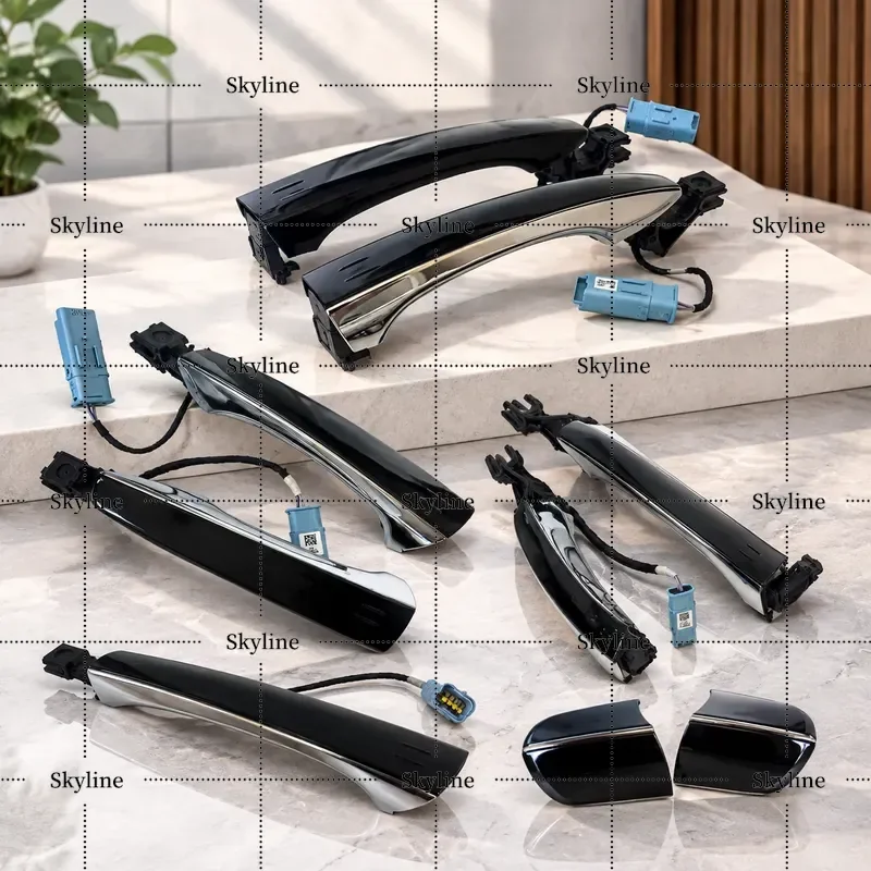 Car Comfort Access Exterior Door Black Handle For Peugeot 308S 408 508 4008 5008 Citroen C5 C6