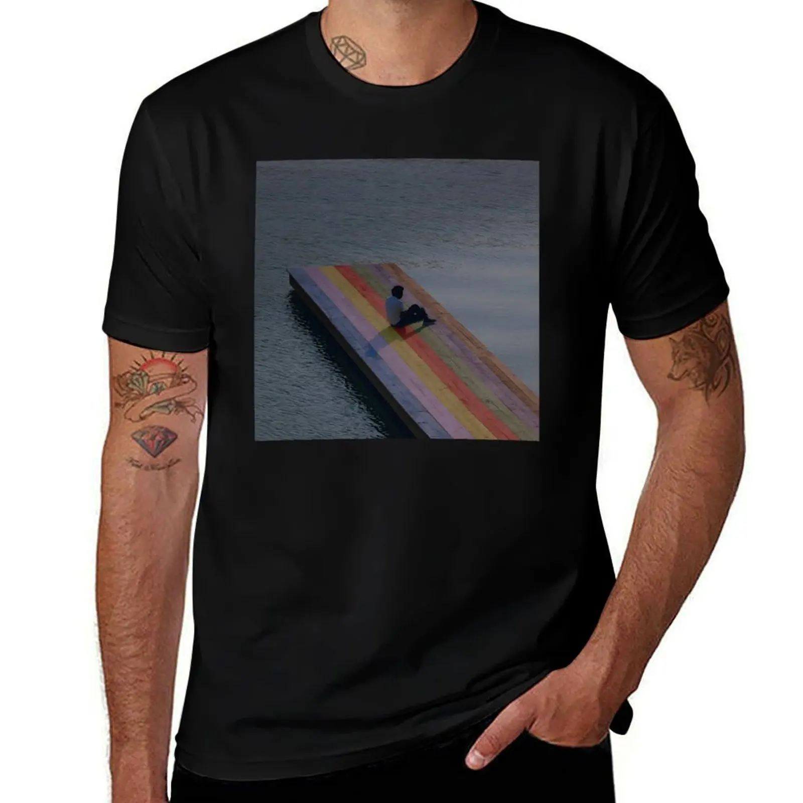 

The Melodic Blue Album T-Shirt t shirts for man pack white cotton t shirts high quality T-Shirt