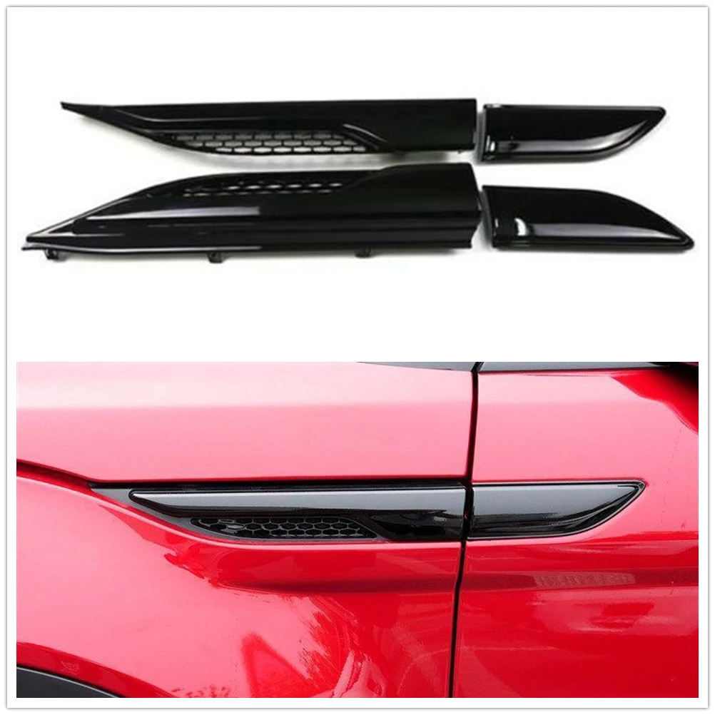 Air Side Fender Vents Intake Mesh Grille Trim Molding Cover For Range Rover Evoque L538 2012 LR027317,LR027321,LR038581,LR038585