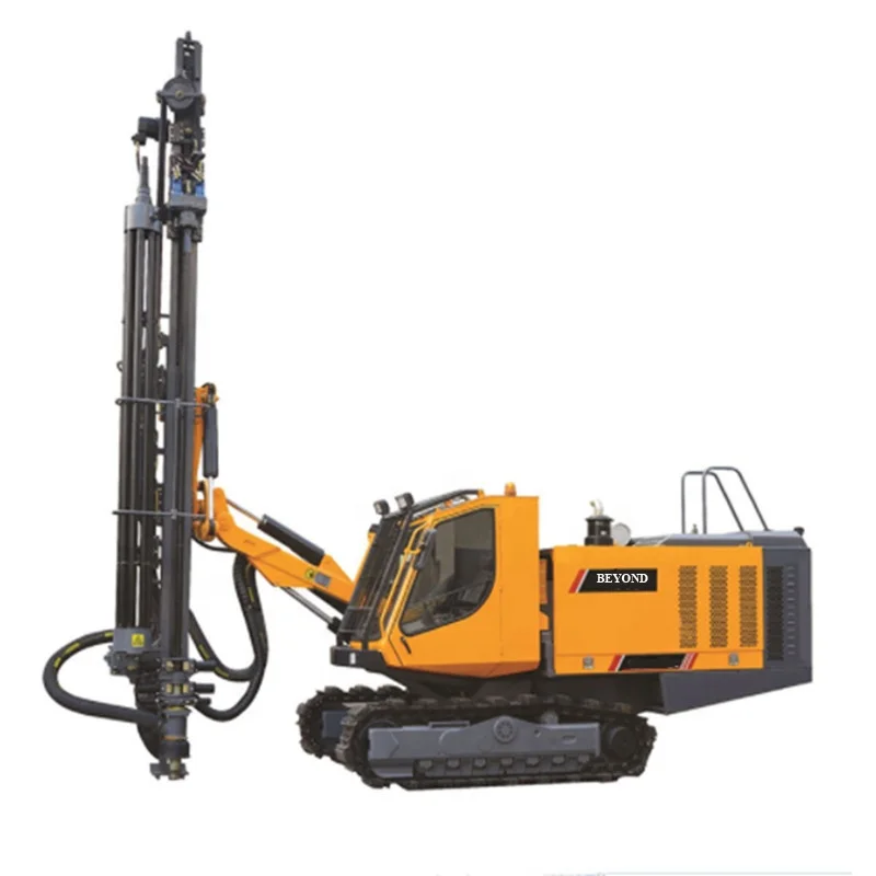 2026 New Model CE Certified Hydraulic Crawler Rotary Drilling Rig, Max Depth 55m, Diameter 1.8m For Construction Projects
