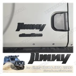 3D Letter Front Bonnet Grill Rear Trunk Decals Emblem Badge Car Body Sticker Car Door Sticker Accessories Logo For Suzuki Jimny