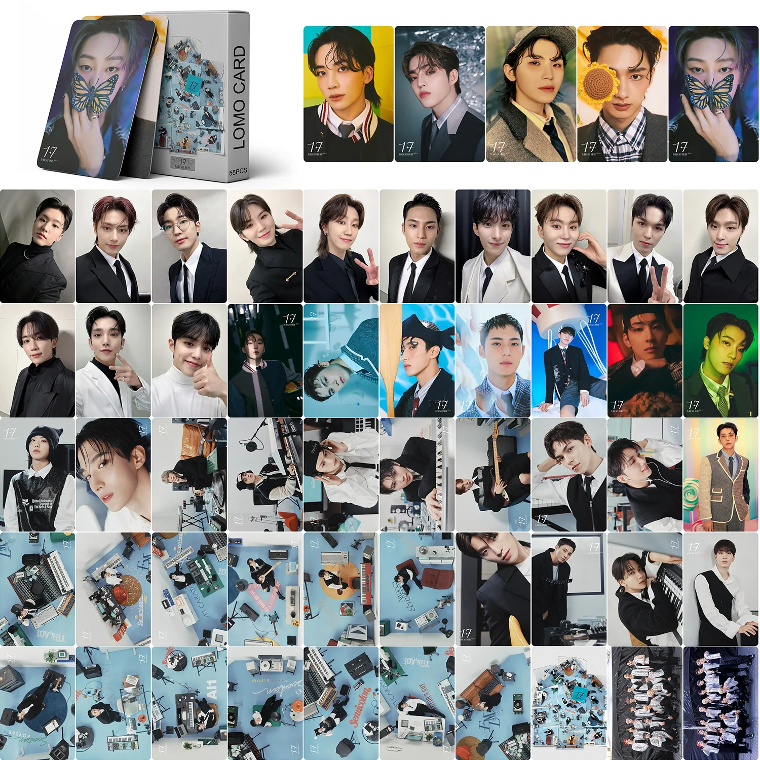 New Album Photocards collection Lomo Cards High Quality Print Photo cards fan gift