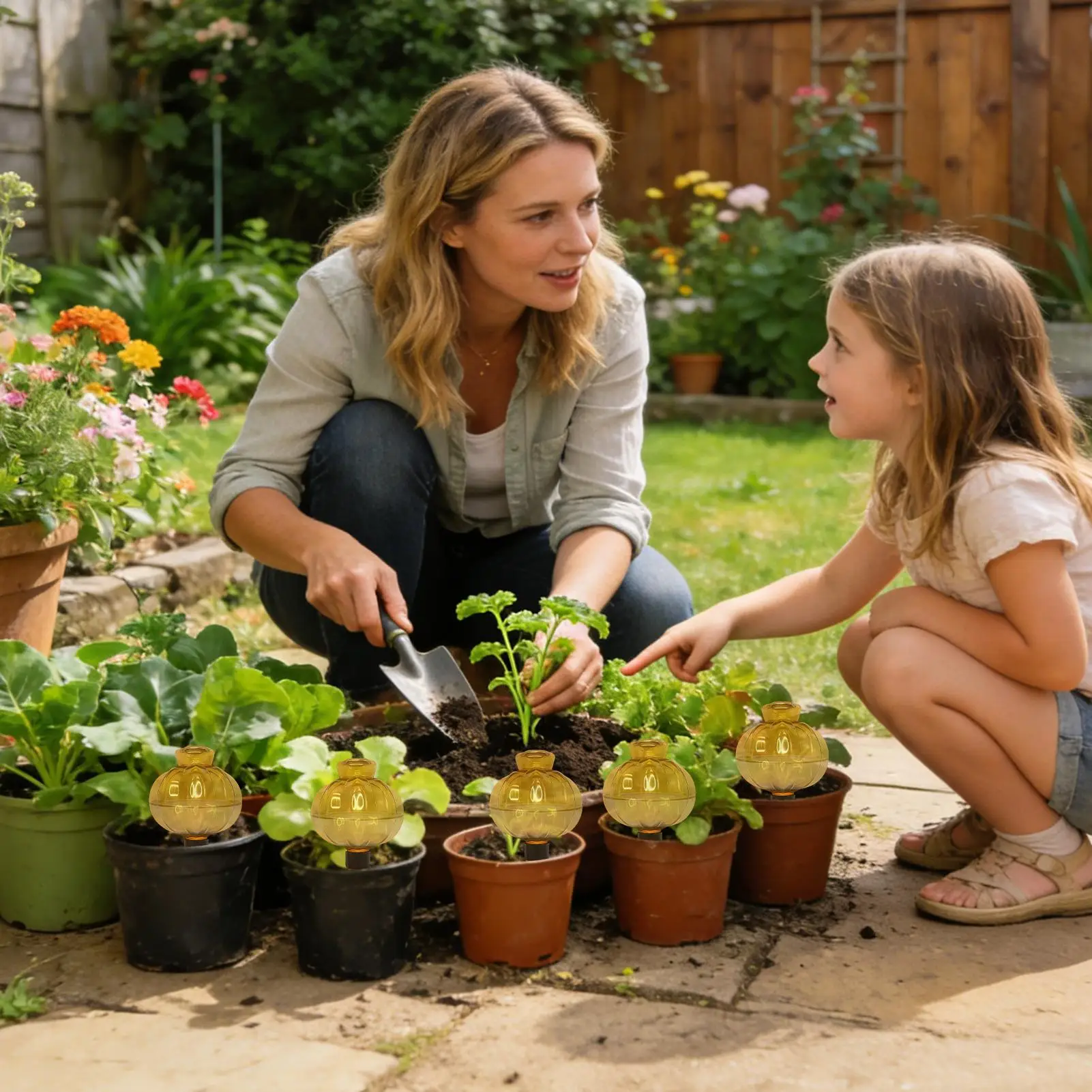 

Plant Watering Globes 17Oz Auto Drippers With Lid Slow Release Plant Watering Devices Up To 2 Weeks For Indoor Yard Park