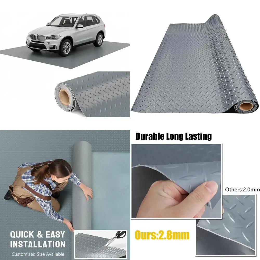 Thick Pvc Garage Fl…