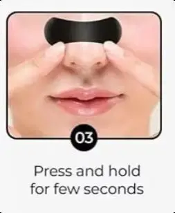 

Black nose strip anti-snoring patch to stop snoring health sleep-30 packs