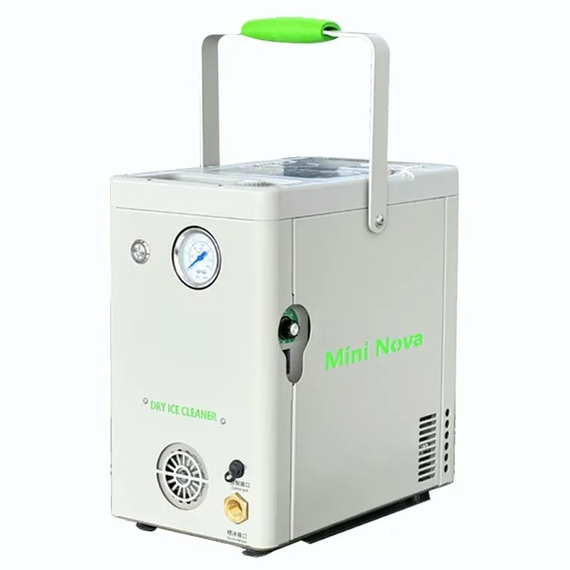 Dry Ice Cleaning Machine Mini Small 9kg Lightweight CO2 Blaster for Parts Cleaning Metal Rust Removal Portable Tool