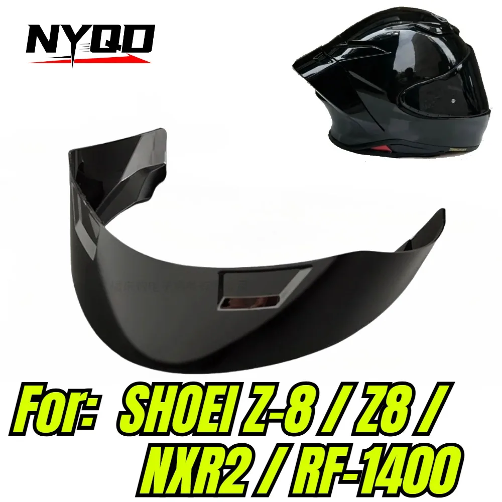 Motorcycle Helmet Big Spoiler Rear Wing For SHOEI Z-8 Z8 NXR2 RF-1400 Helmet Decoration Accessories