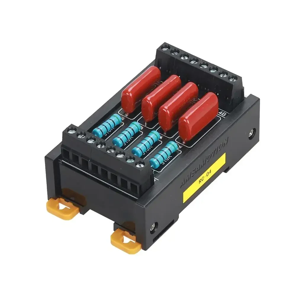 AMSAMOTION PLC anti-interference module RC absorption circuit Transistor Relay contact protection circuit RC-04