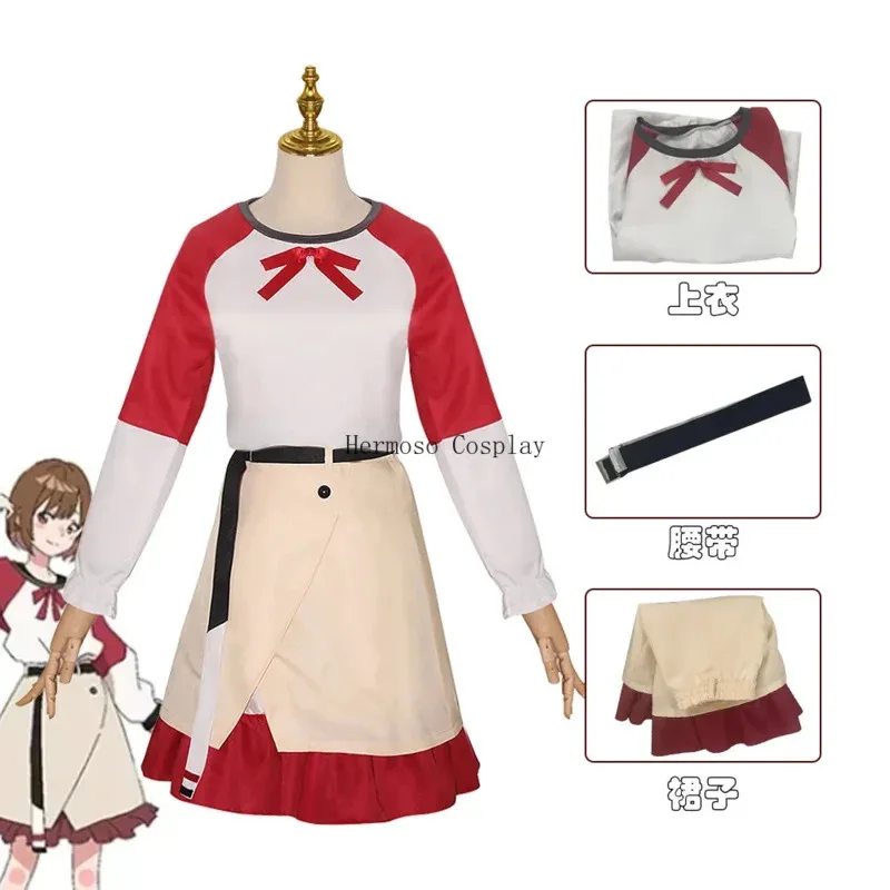 أزياء كوزوكي التأثيرية تنورة خيالية حزام علوي قنديل البحر أنيمي لا يمكن السباحة في الليل زي تمويه ملابس فانتازيا النسائية