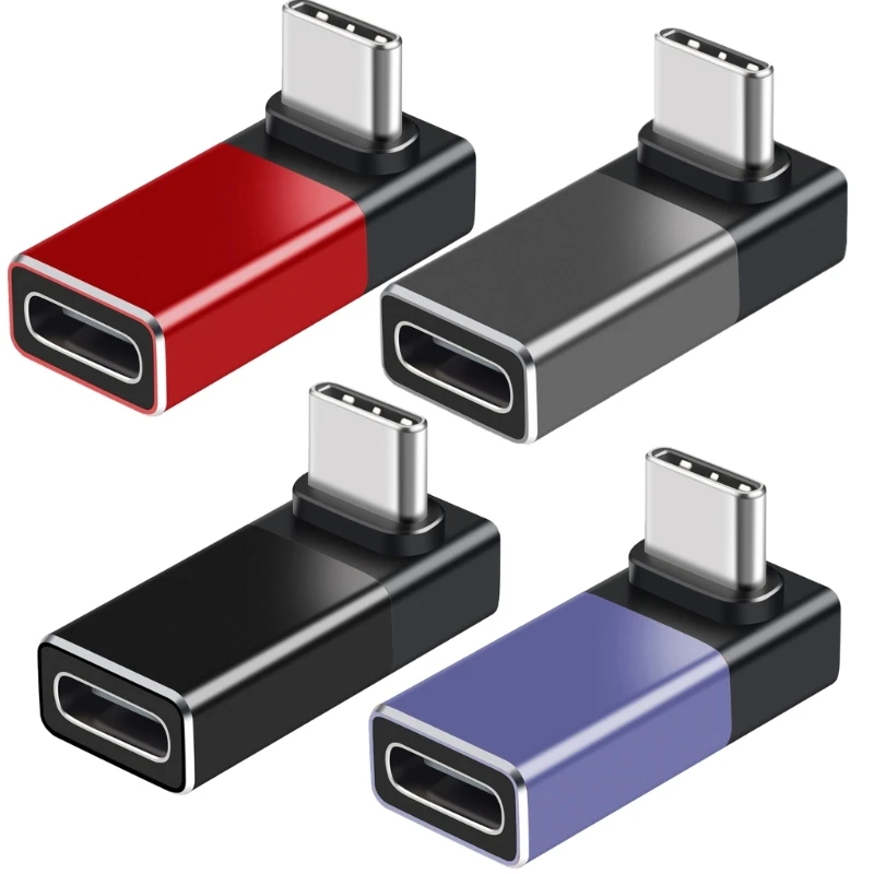 Adaptadores USB TypeC 40Gbps PD240W Conectores carregamento rápido para tablets telefones