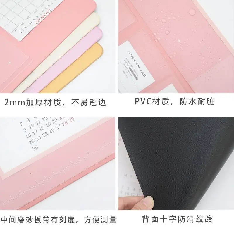 New Multifunction Large Mouse Pad Computer Anti-Slip Desk Mouse Mat Waterproof Protector with Pockets Storage
