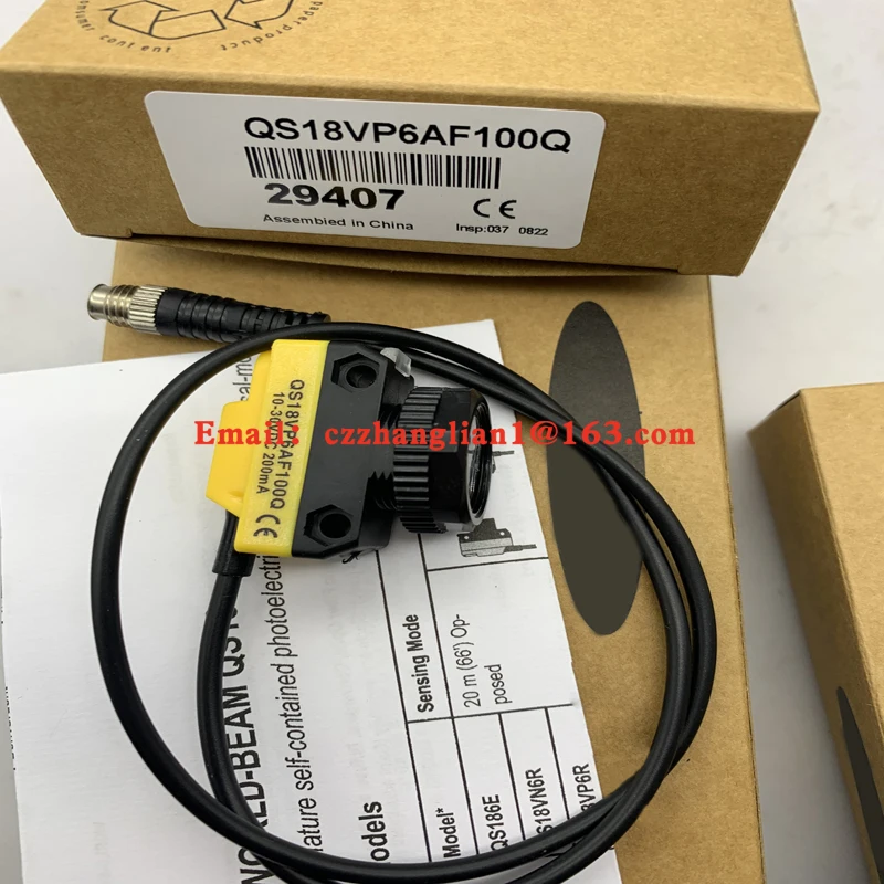 

Photoelectric switch QS18VP6AF100 QS18VN6AF100 QS18VP6AF100Q5 QS18VN6AF100Q5 Complete models brand new