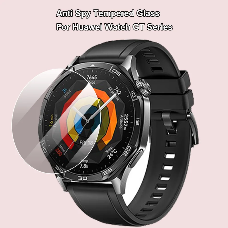 For Huawei Watch GT7 GT6 GT5 GT3 GT3 Pro 41mm 42mm 46mm Anti Spy Peeping Privacy Protection Tempered Glass Screen Protector Film