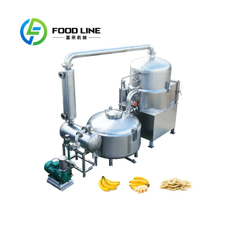 High Quality 304 Stainless Steel Mini Electric Vacuum Fryer for Vegetable Fruit Processing Machine Customize