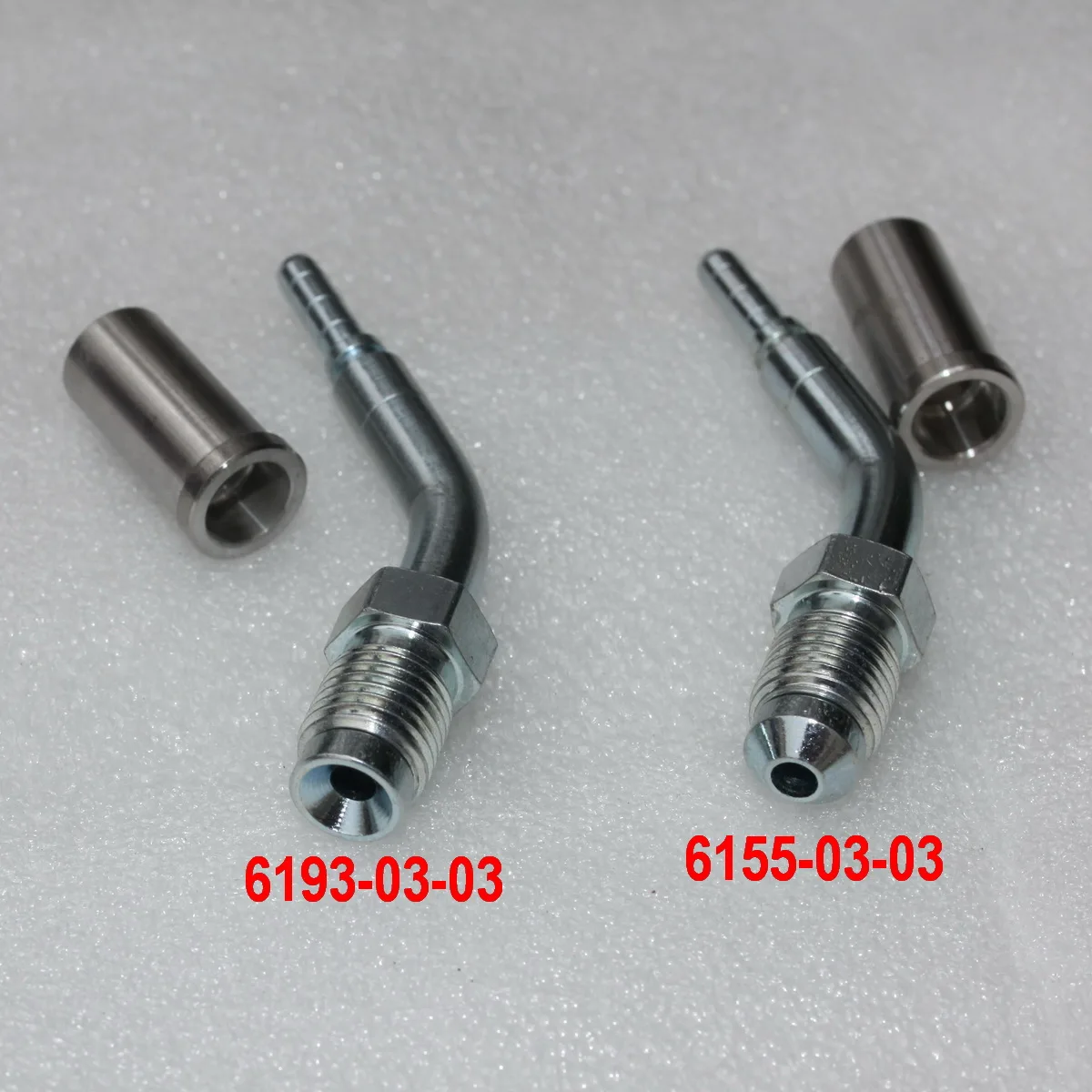 3/8-24 Male Swivel Fitting 45 Degree for An3 Braided Hose