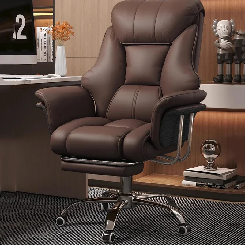 Luxury Swivel Office Chair Vanity Study Modern Executive Comfortable Office Chair Nordic Portable Silla Oficina office furniture