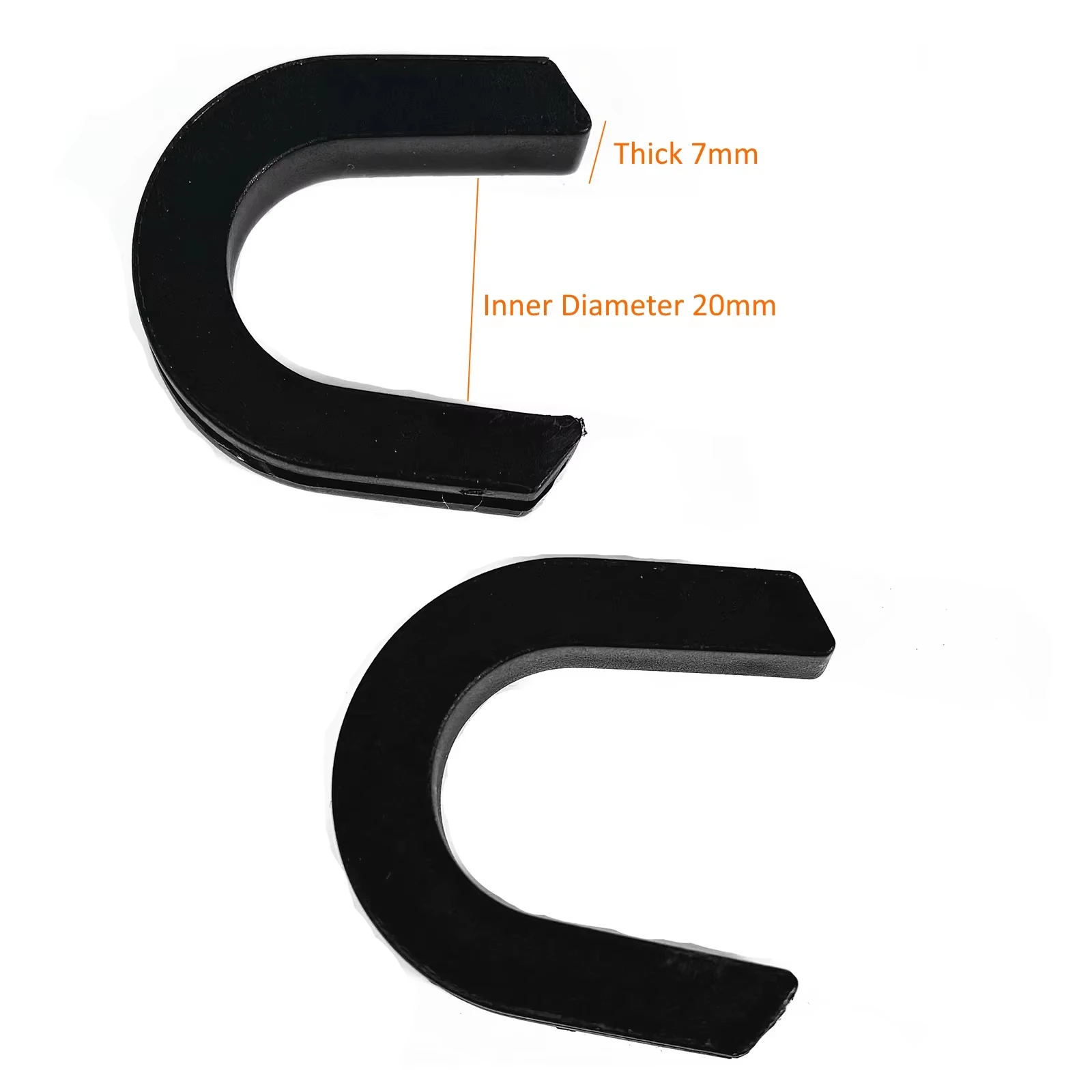 For Harley Motorcycle Accessories Sissy Bar Side Plate Mounting Bracket Grommet Luggage Rack Docking Point Bushing