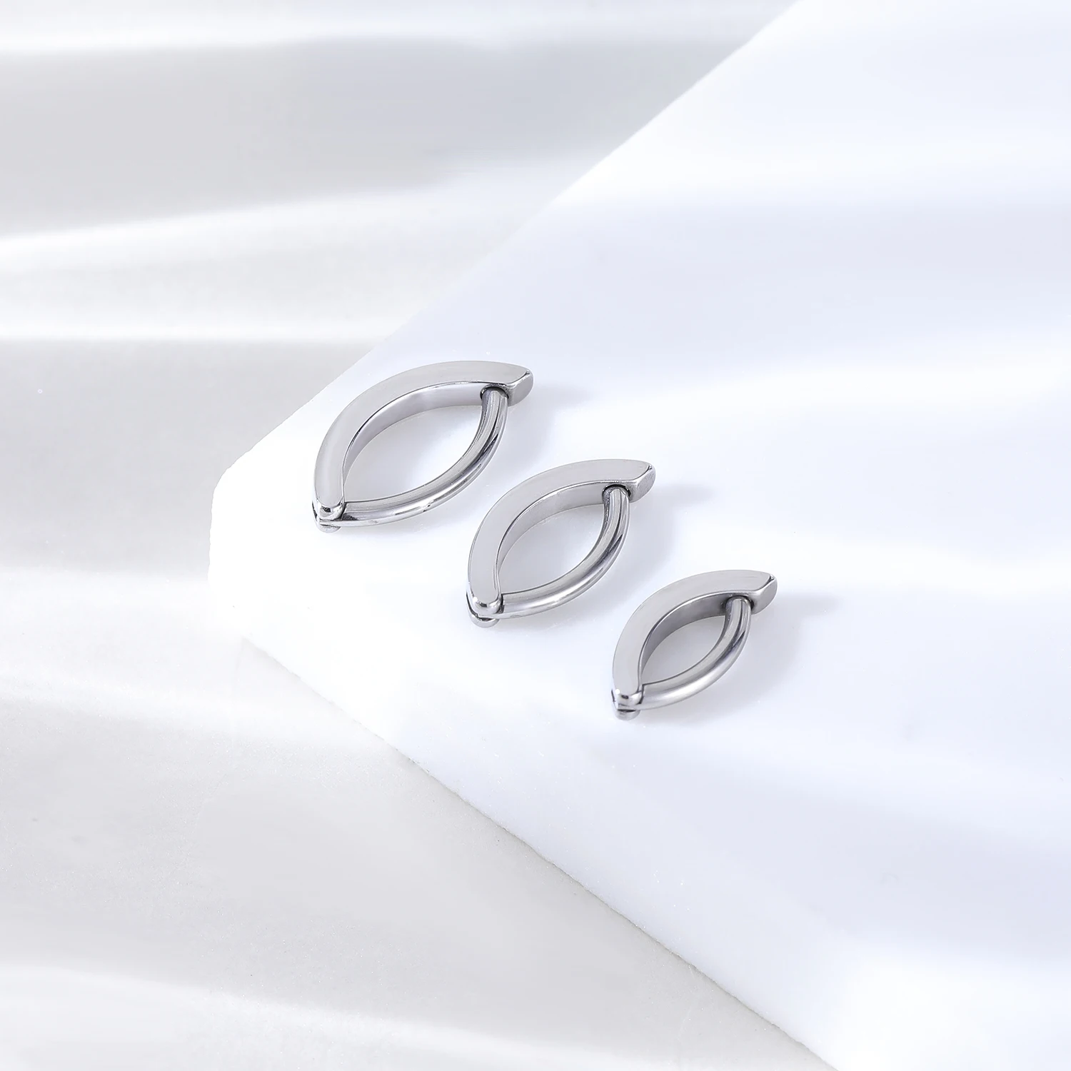 AOEDEJ 14/16G 1PC kolczyk do pępka ze stali nierdzewnej proste pępka Piercing Clicker złoty kolor brzana Piercing ciała biżuteria