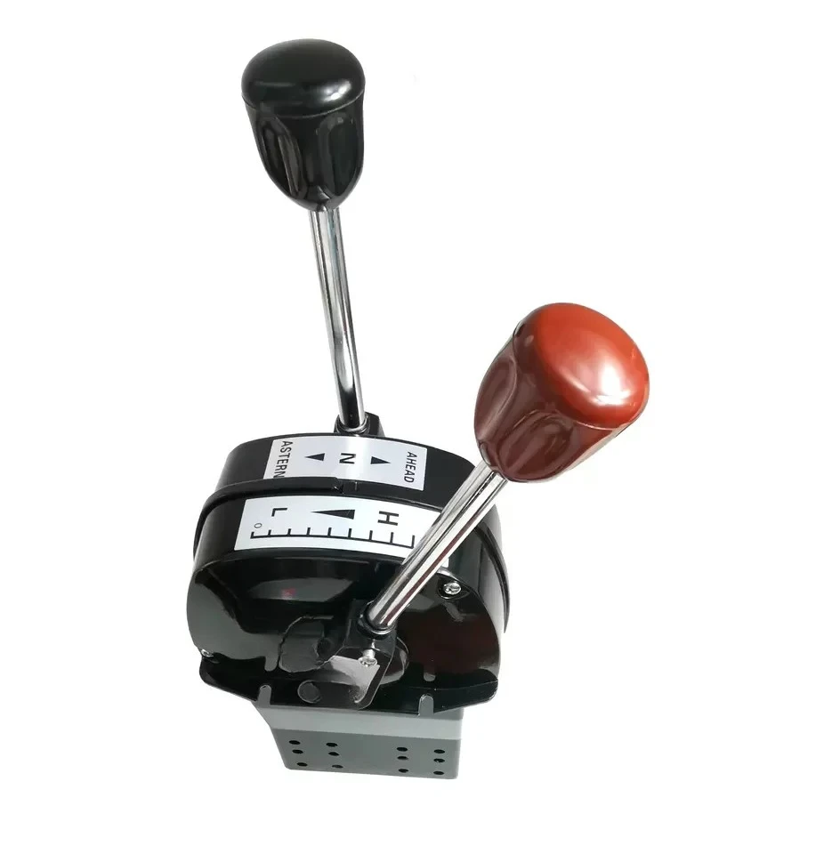 High QualityAluminum Alloy /zinc Alloy Outboard Remote Control Box with Throttle Handle Push Boat Shift Hose Part-for Marin