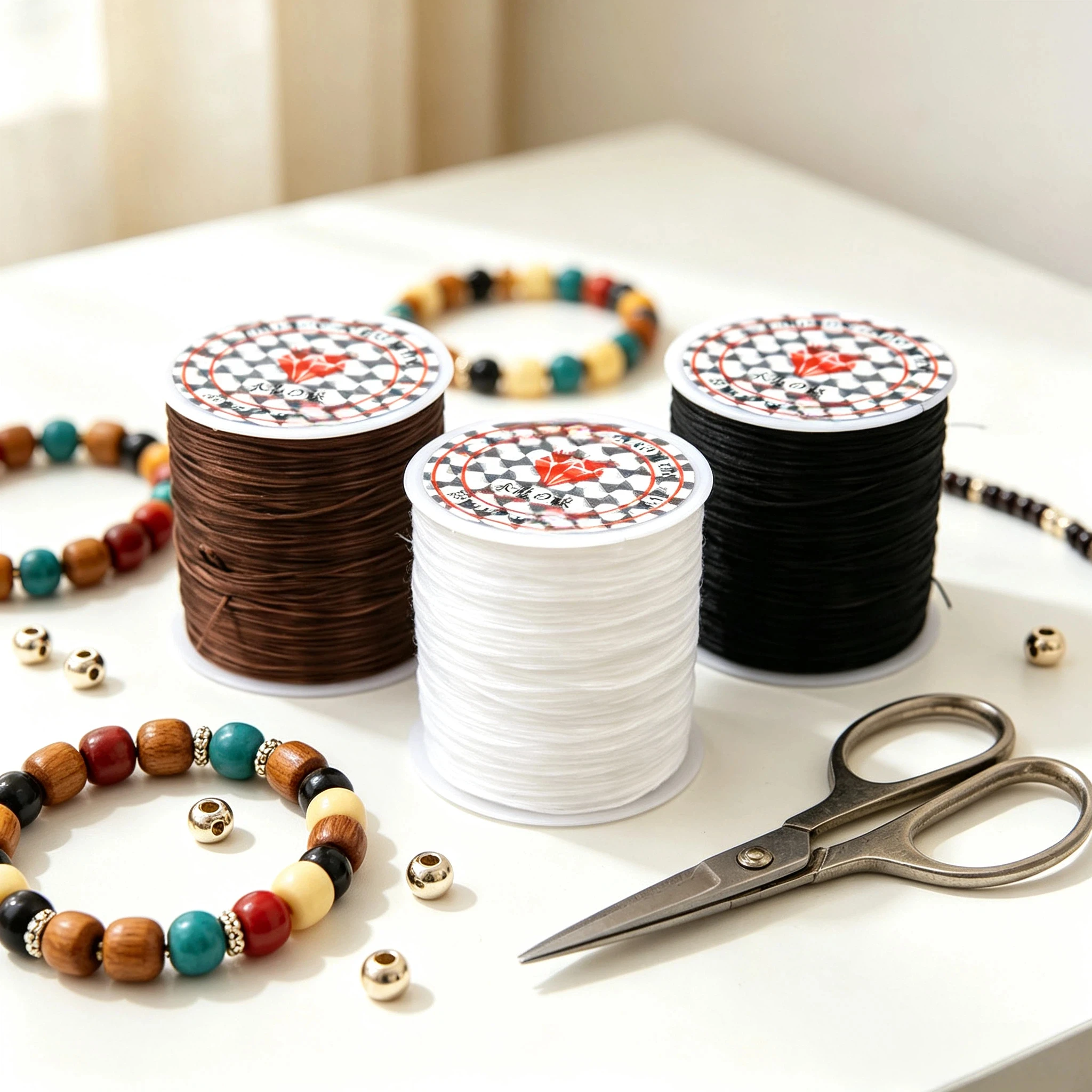 50m Strong Stretchy Elastic String Beading Cords For Jewelry Findings Thread Rope DIY Necklace Bracelets Accessories Supplies