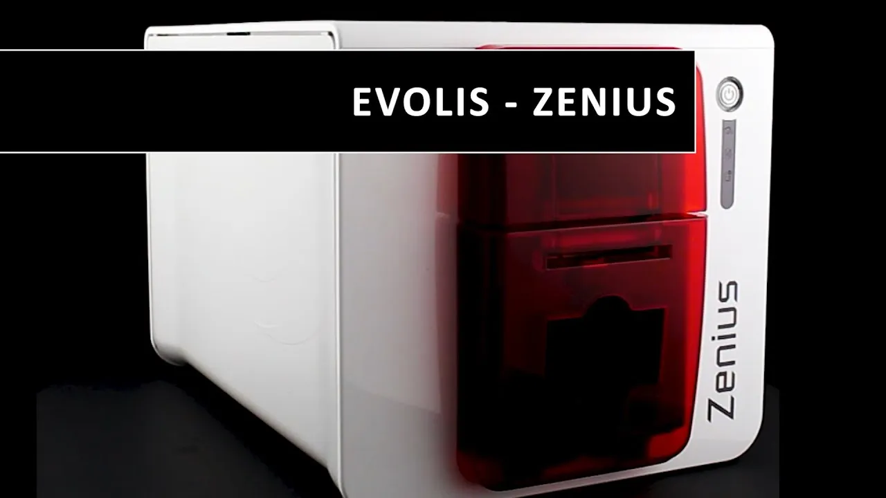 High Quality Evolis Zenius Single Side Pvc Card Printer For Student Card Business Card