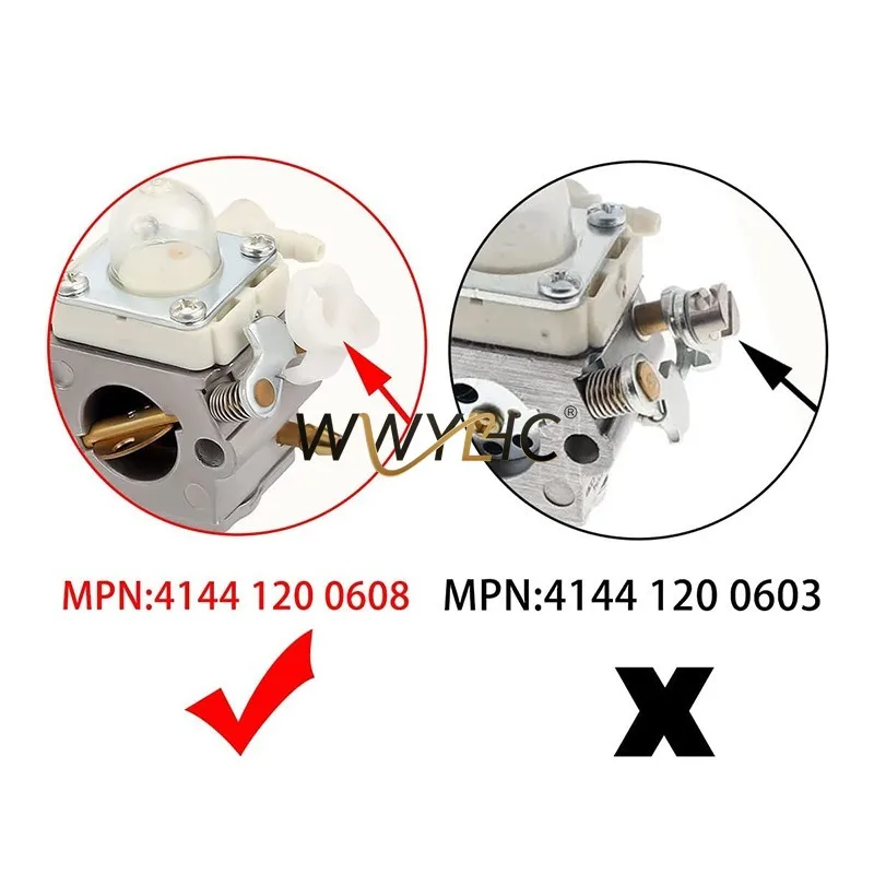 Подходит для карбюратора Zama C1M-S267A Stihl FS40 FS50 FS50C FS56 FS70C FC56