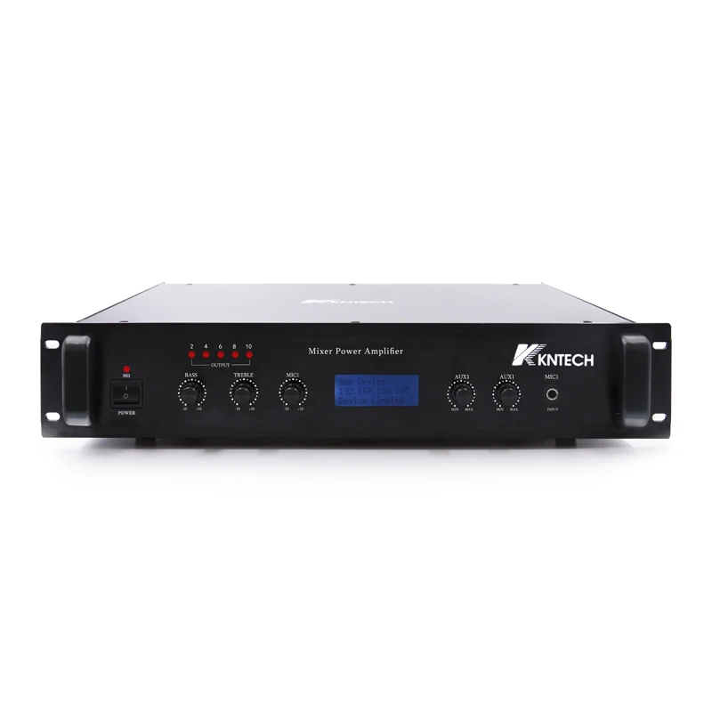Aliexpress 2U Rack Mount Clear Sound Industrial PA Amplifier Ideal for Hospital with Strong Output Class-D