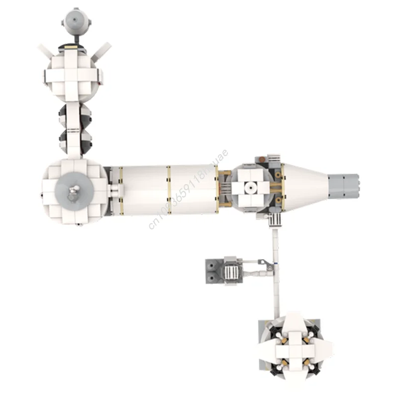 1232 шт. MOC Mars, идеи для посадки и модель CUUSOOed, строительные блоки, сборка, идея «сделай сам», рождественские подарки, кирпичная игрушка, детский день рождения