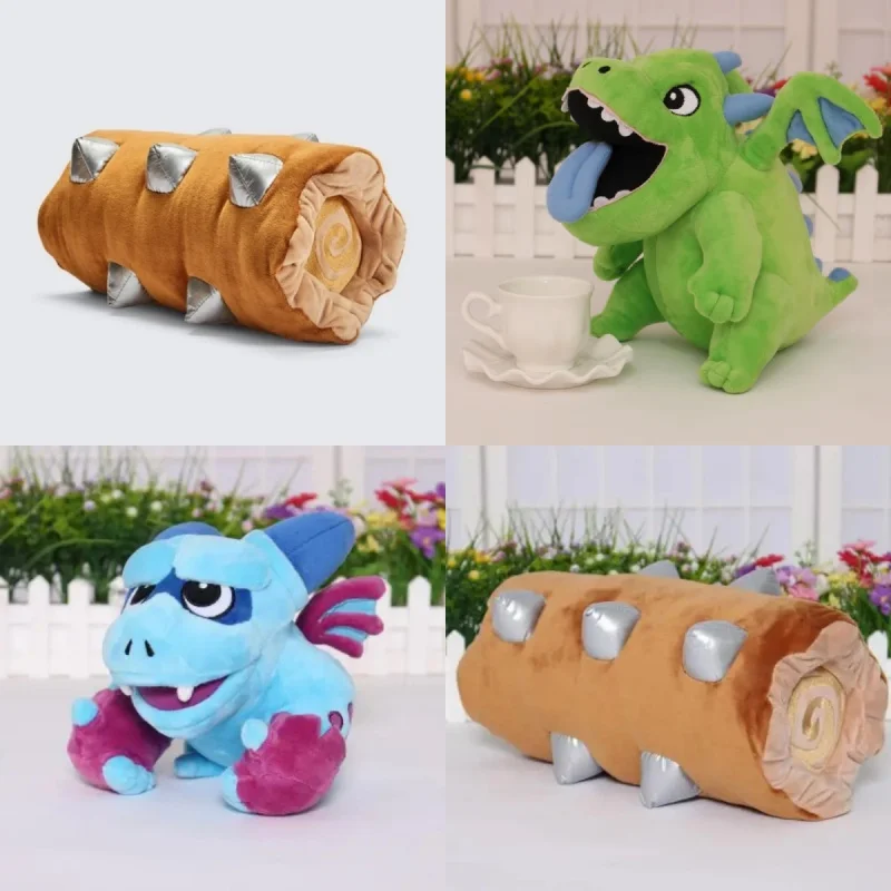 En Stock Clash Of Clans Clash Royale Flying Dragon almohada de felpa juguete de peluche bebé tema no muertos regalo suave para todas las edades