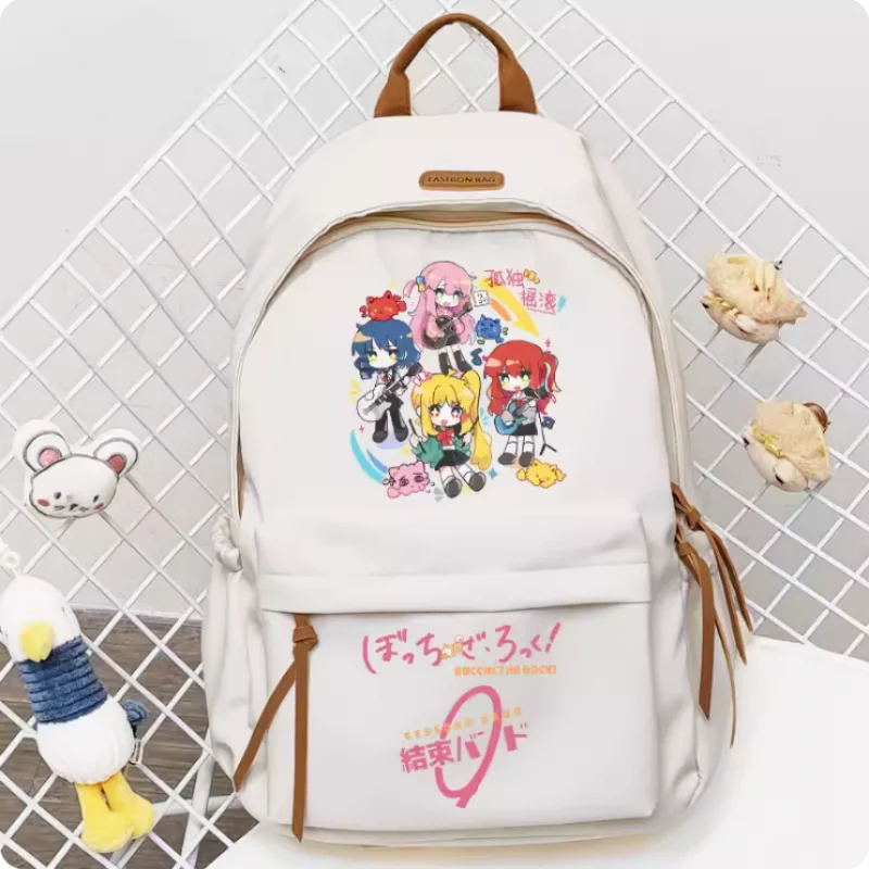 Anime BOCCHI THE ROCK! Gotoh Hitori Kita Ikuyo Schoolbag Backpack High-capacity Shoulder Bag Cosplay Student Teenage Gift B644