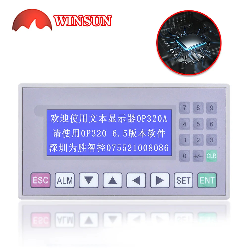 

Text Display 3.7 inch 192*64px OP320-A V6.5 V8.0 OP320-A-s RS232 422 485 communication