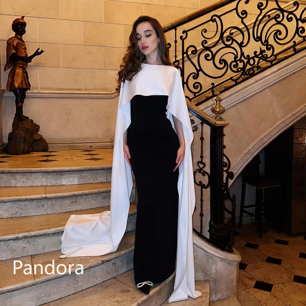 

Pandora O Neck Dubai Prom Gown Full Sleeves with Floor Length Evening Dress Women Birthday Wedding Party Formal Gowns Arabia2024