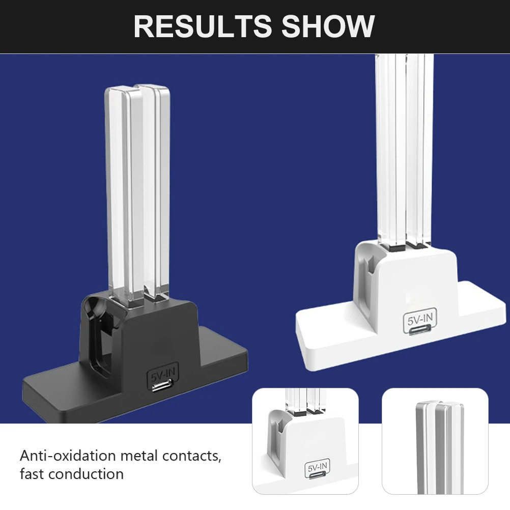 

Dock Pad Holder Charging Station For Desktop Controller Stand Organizer With Led Indicator Compatible Game Controller