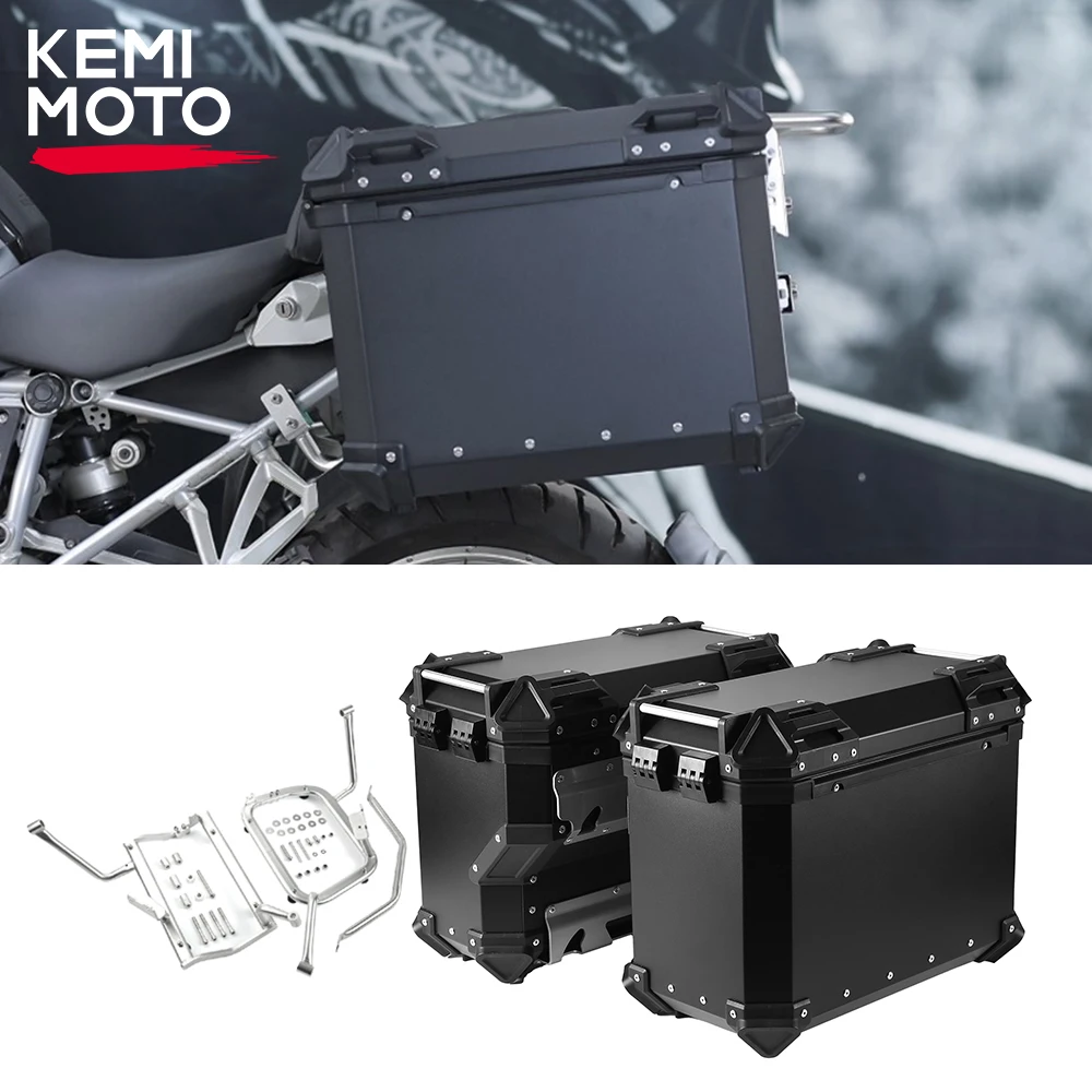 

R1200GS R1250GS Side Box for BMW R 1200 1250 GS LC ADV Adventure Luggage Panniers Saddlebag Bracket Rack Motorcycle Accessories