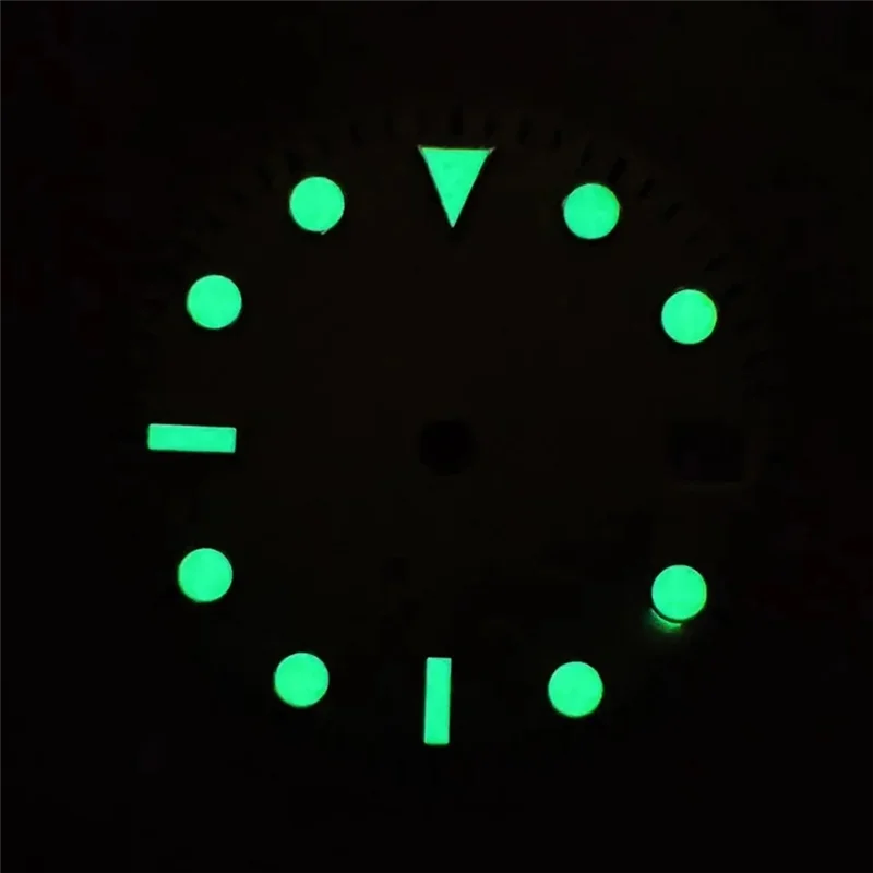 

Аксессуары для часов ABAC, циферблат без логотипа, 28,5 мм для NH35/36/4R/7S, основное ночное свечение, подходит для мужчин и женщин