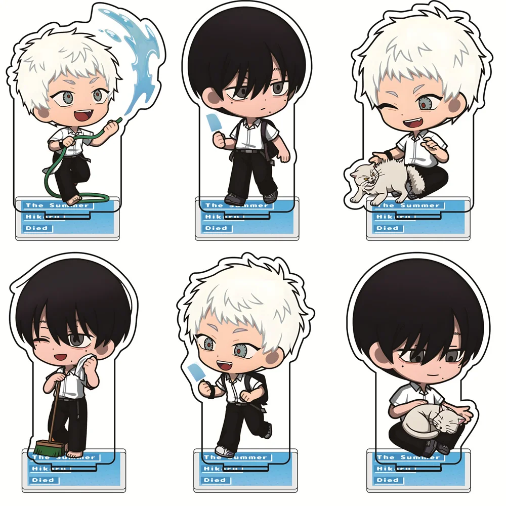 The Summer Hikaru Died 10cm Anime Acrylic Stand Yoshiki Tabletop Decorations Lucifer Accessories Decor Gifts Exquisite Keychain