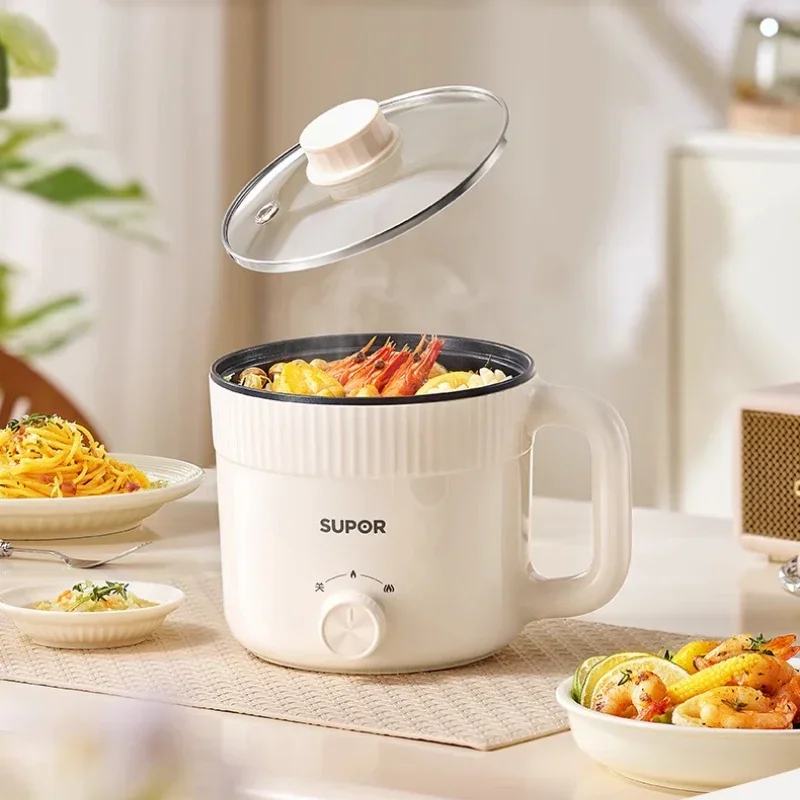 

Электрическая кастрюля, бытовая многофункциональная маленькая электрическая кастрюля, пароварка, студенческая кастрюля в общежитии