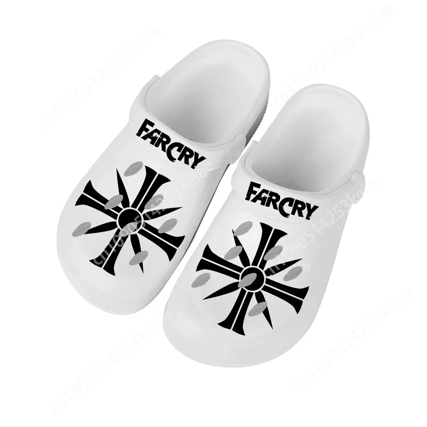 Far Cry Custom Home Clogs Cartoon Game Mens Womens Teenager Custom Fashion Built Water Shoes Garden Beach Hole Slippers Sandals