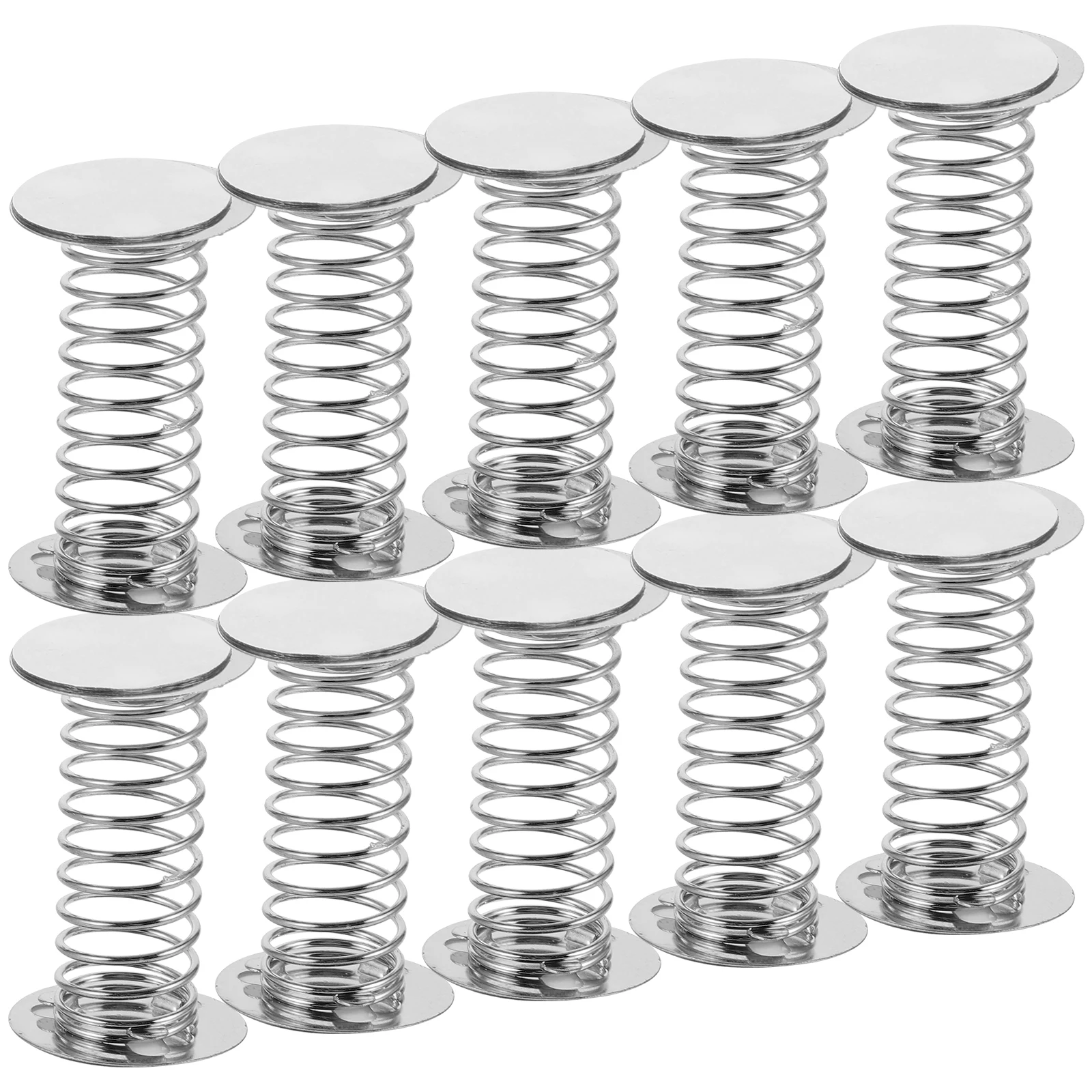 

10pcs Spring Base Ornaments Mini Wobble Springs Small Crafts Decorative Accessory Acrylic Double Sided Adhesive Diy Accessories