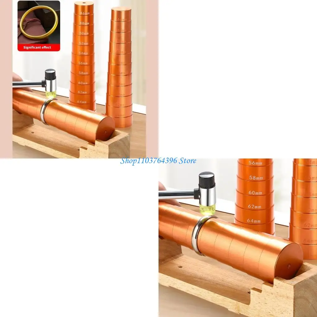 

Practical Jewelry Making Set With Mandrel And Multipurpose Hammer