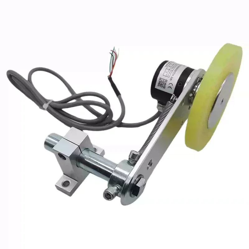 Bracket-type Rolling Meter Counter Fabric Measuring Wheel GHW38 Series 1pcs