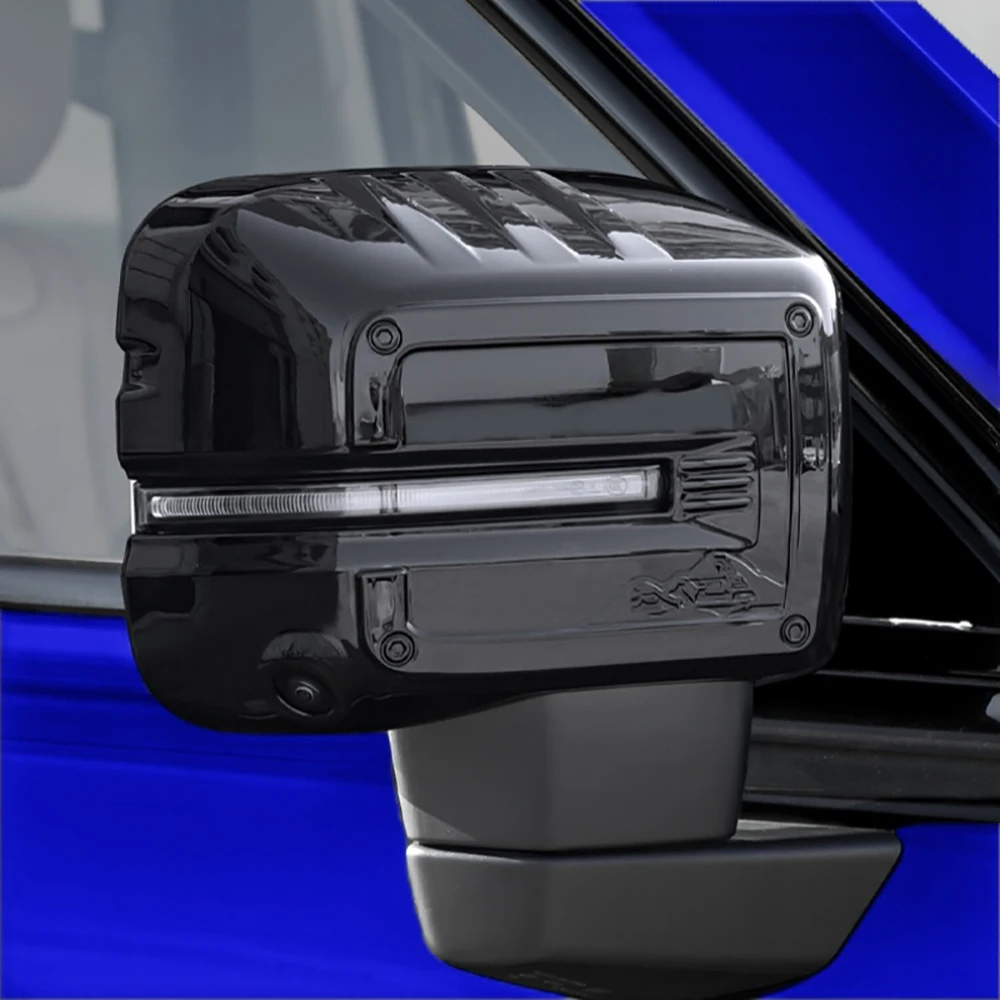 Abaiwai 3d Auto Abs Matte Schwarz Carbon Faser Farbe Spiegel Abdeckung Für Haval H9 2024 2025 2026 Rückspiegel Abdeckung zubehör – Detail 1