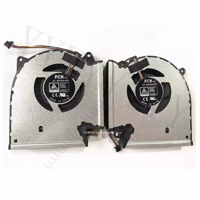 Y+CPU GPU Cooling Cooler Fan 12V For Asus ROG Strix Gaming 5 Plus G533 G733QS 2021