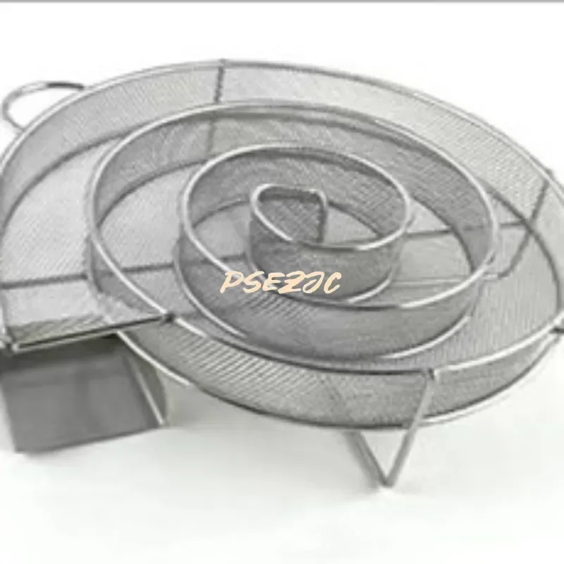 Outdoor Barbecue 304 Stainless Steel Circular Square M-shaped Barbecue Basket Cold Smoke Generator