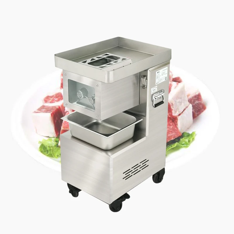 Automatic Meat Shredding Machine Commercial Household Stainless Steel Fast Meat Processing Machine Slicing Machine