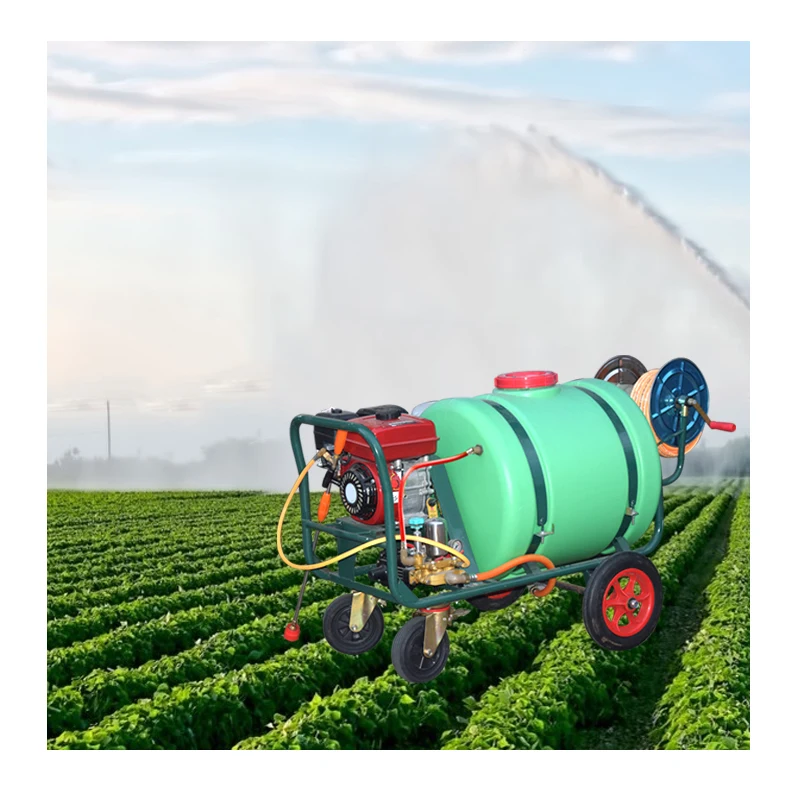 High Productivity 160L 300L Plastic Agricultural Sprayer Tractor Mounted Boom Mist Sprayer  Engine Motor Pump