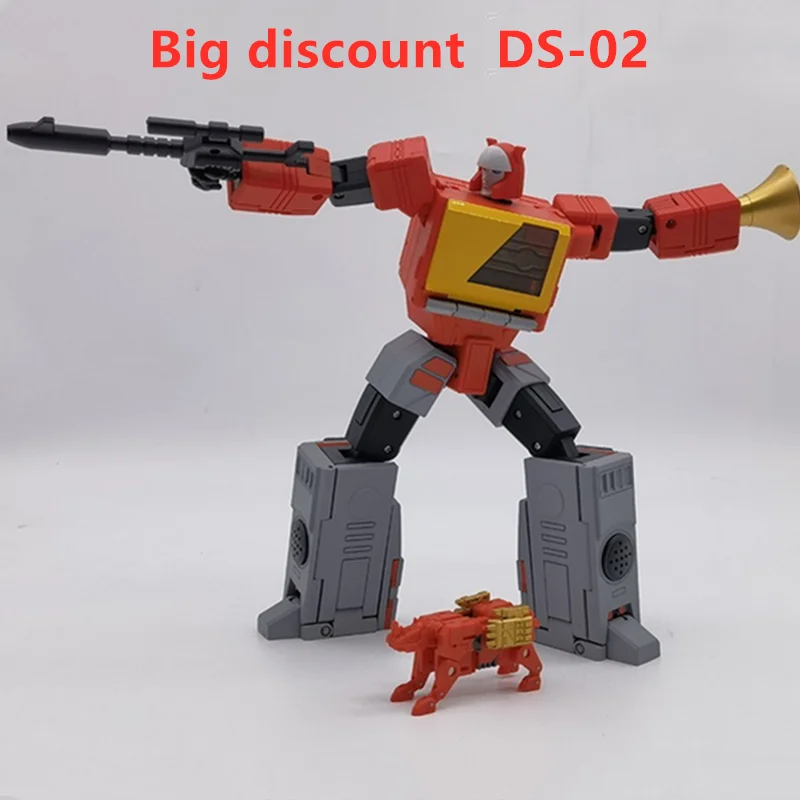 [W MAGAZYNIE 】 Duże rabaty Transformacja DEFORMACJA SPACE DS-02 DS02 G1 Blaster Eject MP Wysokiej jakości figurka