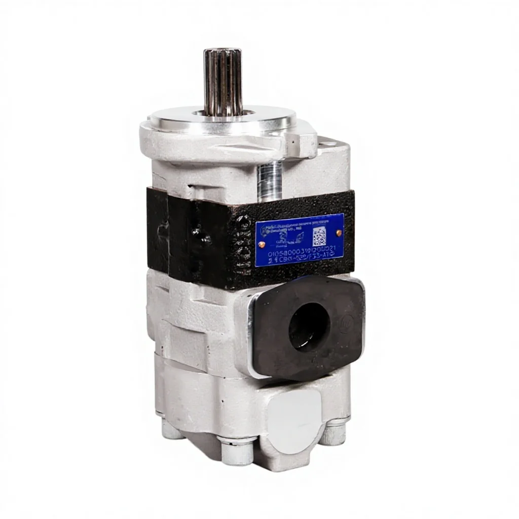 

HCHC Changyuan Hefei Hydraulic Gear Oil Pump CBHY-G/F Twin Gear Structure Sticker Logo